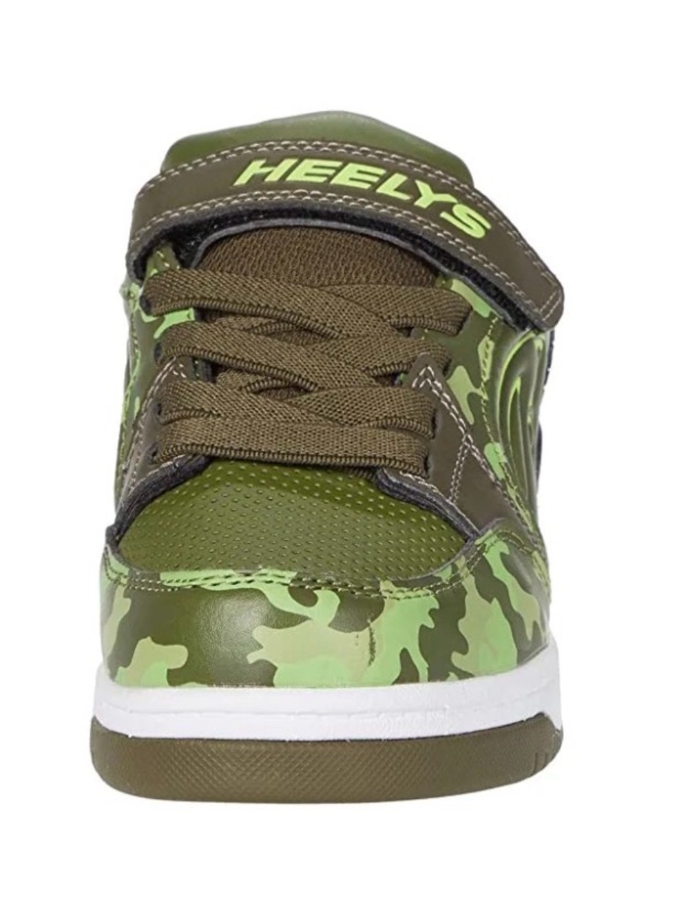Heelys Kids' Olive Green Camo Lace & Strap Skate Shoe